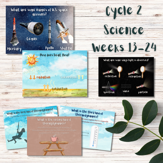 Science Memory Cards | CC Cycle 2 | Weeks 13-24